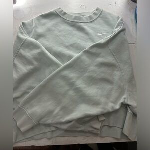 Blue Nike crewneck, size small